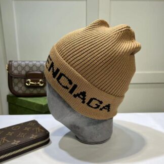 Balenciaga autumn and winter casual generous knitted hat