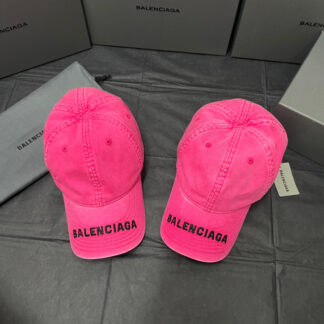 Balenciaga all-match logo embroidered baseball cap
