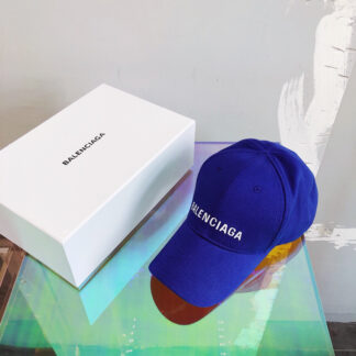 Balenciaga all-match logo embroidered baseball cap