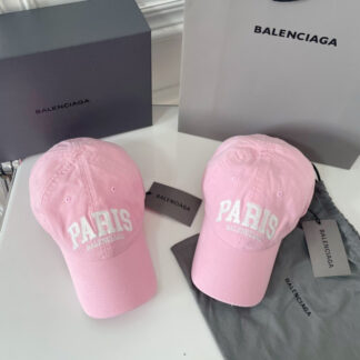Balenciaga all-match logo embroidered baseball cap
