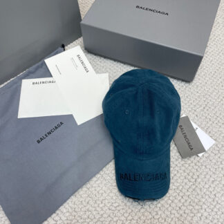Balenciaga all-match logo embroidered baseball cap