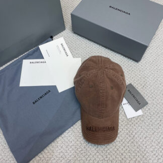Balenciaga all-match logo embroidered baseball cap