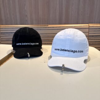 Balenciaga Unisex Korean British Style Casual Custom Baseball Cap