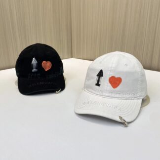 Balenciaga Unisex Korean British Casual Custom Baseball Cap
