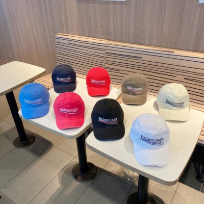 Balenciaga Unisex Korean British Casual Custom Baseball Cap