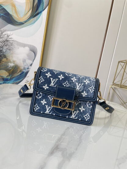 Louis Vuitton DAUPHINE denim Daphne