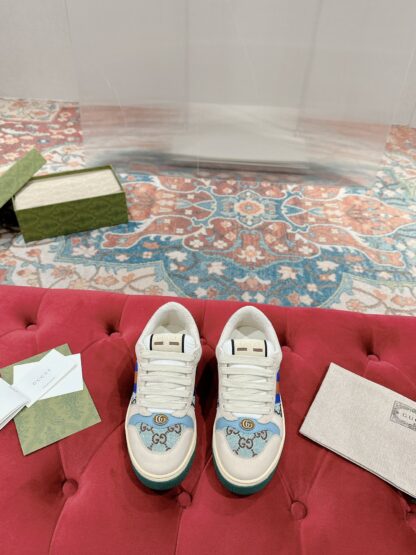 Gucci distressed dirty casual shoes catwalk style - Image 2