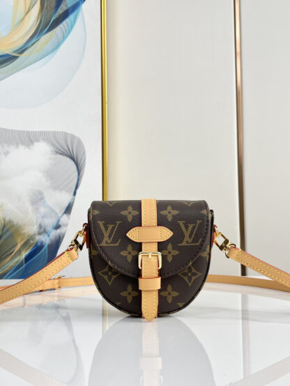 Louis Vuitton MICRO CHANTILLY Saddle Bag