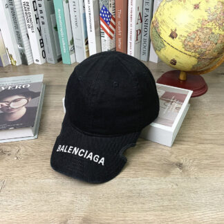 Balenciaga men's and women's casual all-match embroidered letter baseball cap
