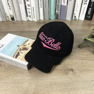 Balenciaga men's and women's casual all-match embroidered letters baseball cap