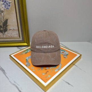 Balenciaga pure cotton old fashioned baseball cap