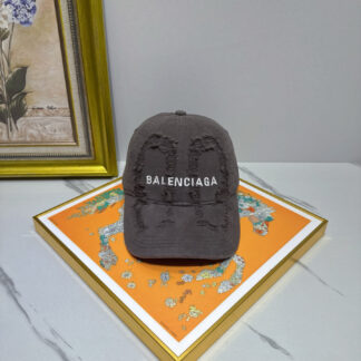 Balenciaga pure cotton old fashioned baseball cap
