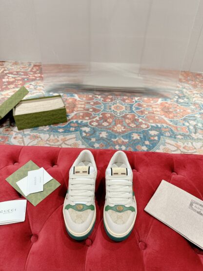Gucci distressed dirty casual shoes catwalk style - Image 2
