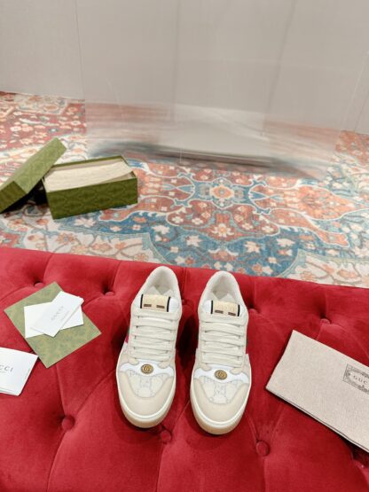 Gucci distressed dirty casual shoes catwalk style - Image 2