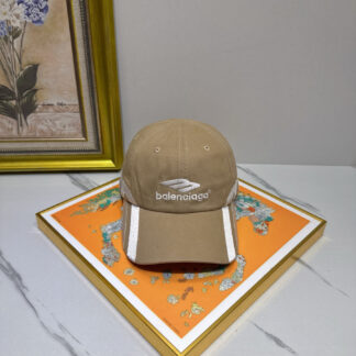 Balenciaga pure cotton Japanese and Korean fashion baseball cap
