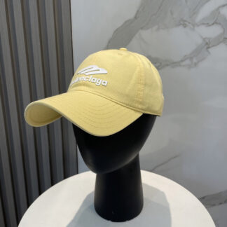 Balenciaga washed cotton trendy baseball cap