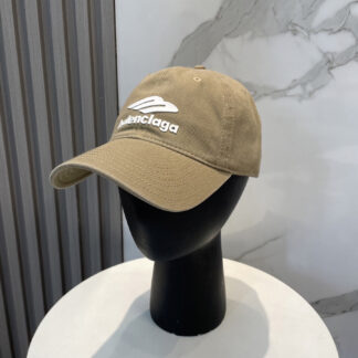 Balenciaga washed cotton trendy baseball cap