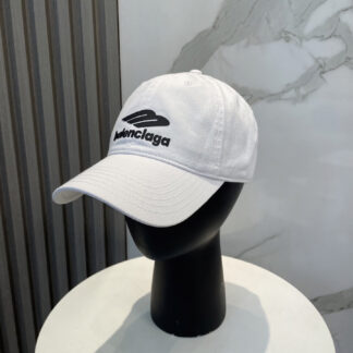 Balenciaga washed cotton trendy baseball cap