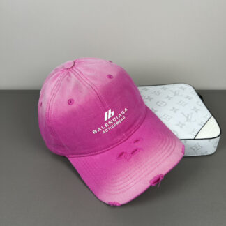 Balenciaga classic quote embroidered couple baseball cap