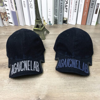 Balenciaga distressed high street personalized washed soft top baseball cap