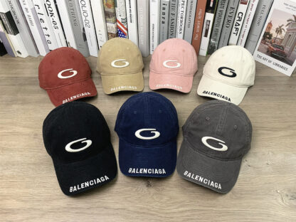 Balenciaga classic soft top casual face-showing couple baseball cap