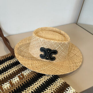 Celine raffia sun hat