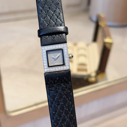 Chanel Diamond Small Square Watch - Image 2