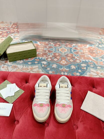 Gucci distressed dirty casual shoes catwalk style - Image 2