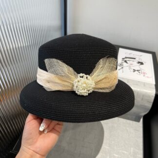 Celine's new linen accessories lady-style basin hat
