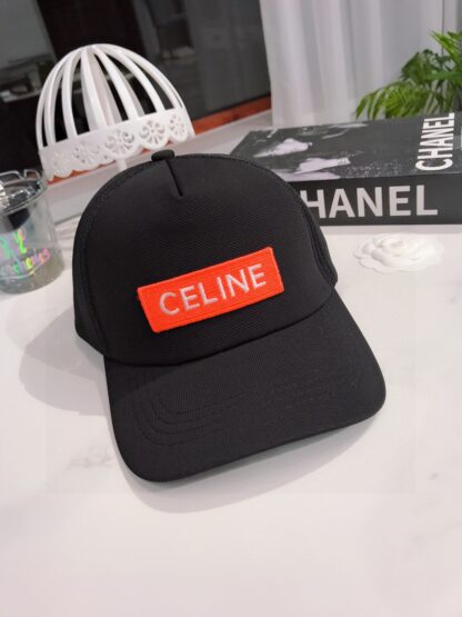 Celine Spring and Summer catwalk high quality fly woven simple baseball cap