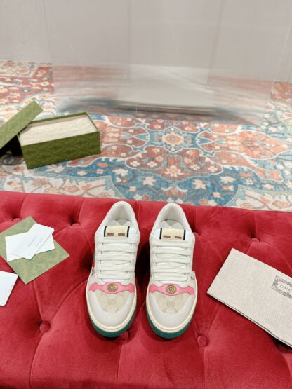 Gucci distressed dirty casual shoes catwalk style - Image 2