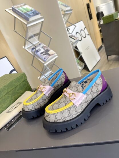 Gucci platform loafers