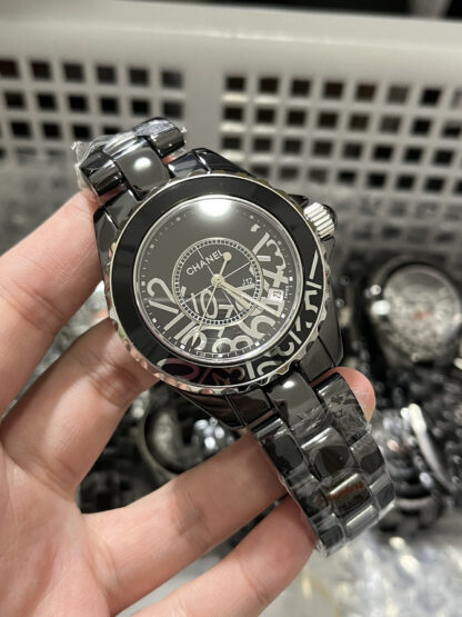 Chanel Black and White Code Quartz Watch