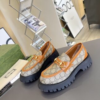 Gucci platform loafers