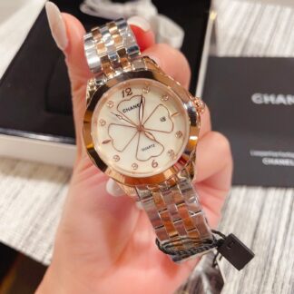 Chanel diamond-set quartz watch