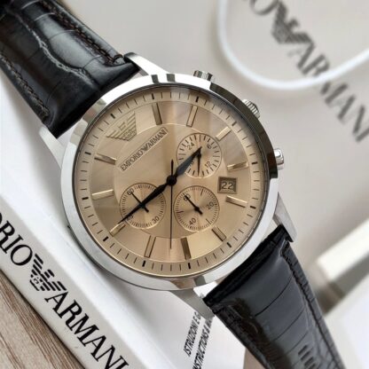 Armani multi-function chronograph quartz men's watch