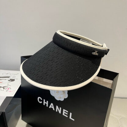 Celine new hollow top headband sun hat
