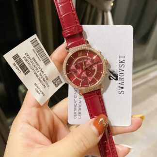 Swarovski Fashion Crystal Three-Eye Chronograph