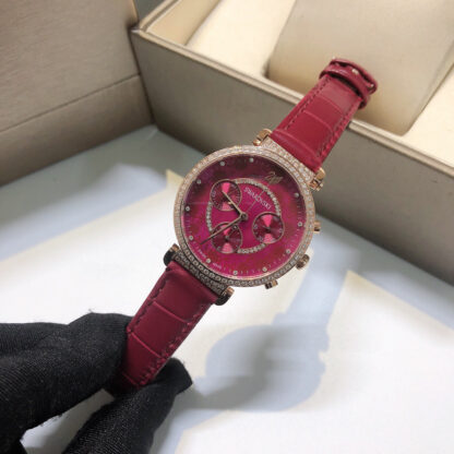 Swarovski Fashion Crystal Three-Eye Chronograph