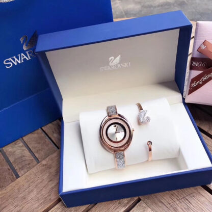 Swarovski crystal diamond watch