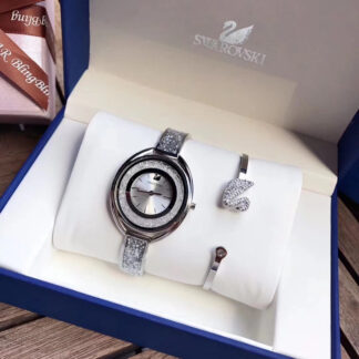Swarovski crystal diamond watch