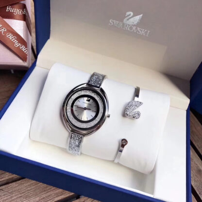 Swarovski crystal diamond watch