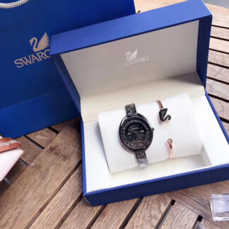 Swarovski crystal diamond watch