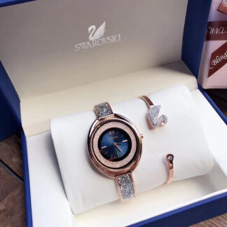 Swarovski crystal diamond watch