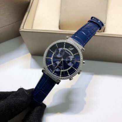 Swarovski's new PASSAGE fashion crystal-set three-eye chronograph