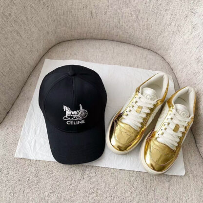 Celine carriage embroidered baseball cap