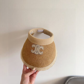 Celine new tassel holiday leisure sun hat