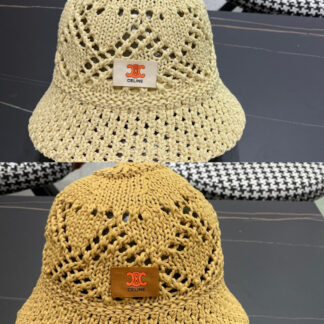Celine new resort fisherman's straw hat