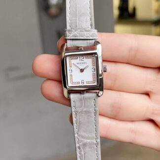 Hermes Square Dial Diamond Quartz Watch