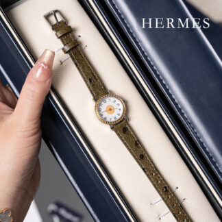 Hermes gold coin twist watch antique watch